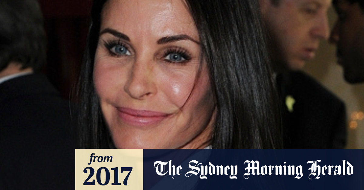 Courteney Cox regrets plastic surgery 'I was trying so hard to keep up'